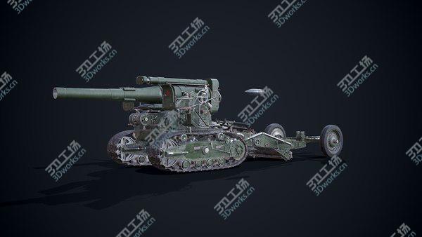 images/goods_img/20210312/3D Rigged B-4 Howitzer GameReady/5.jpg